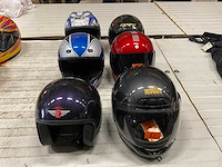 Nitro, caberg, kiwi, davida motorhelm (6x) - afbeelding 1 van  8