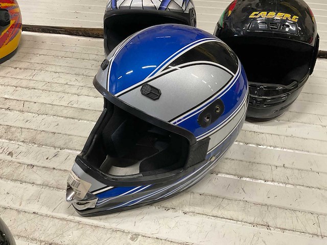 Nitro, caberg, kiwi, davida motorhelm (6x) - afbeelding 6 van  8