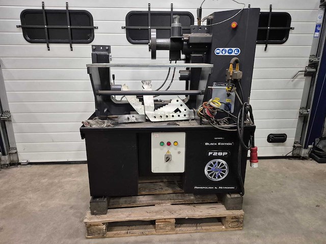 Nitromac - 2015 - f28p - velgenrichtmachine / velg richt machine - afbeelding 3 van  5