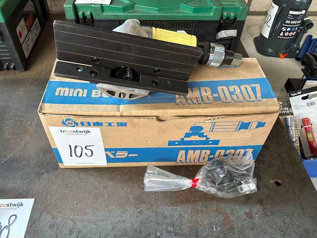 Nitto kohki amb-0307 pneumatische plaatkantfrees - afbeelding 2 van  4