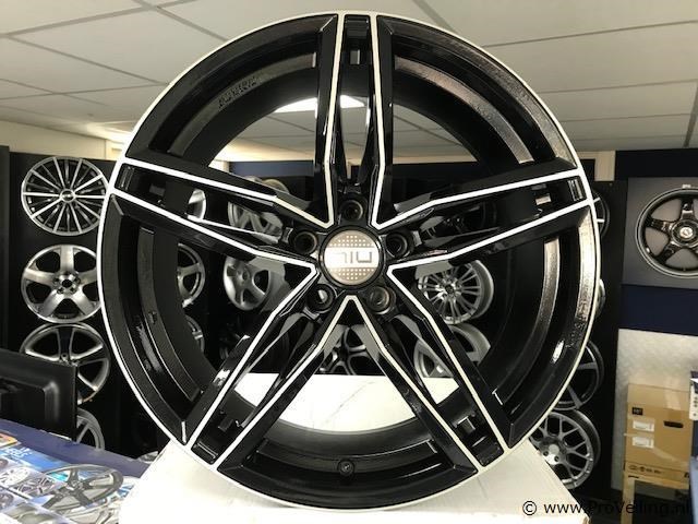 Niu ingolstadt aluminium velgenset - 5x112 8j et27 - afbeelding 2 van  2