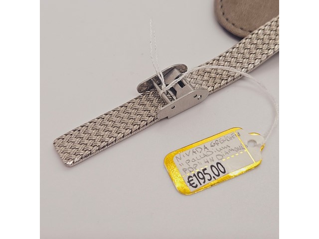 Nivada grenchen palladium plated dames juweliers horloge - afbeelding 2 van  6