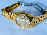 Nivada grenchen switserland herenhorloge met fluted bezel - afbeelding 5 van  7