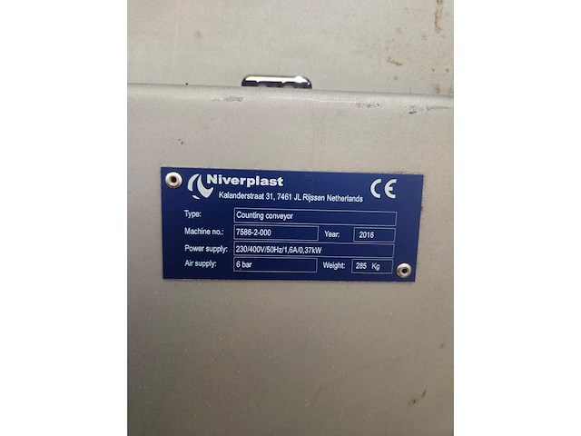 Niverplast - 2016 - bakkerij verpakkingslijn - afbeelding 31 van  70