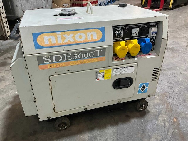 Nixon sde 5000 t stroomgenerator - afbeelding 1 van  6