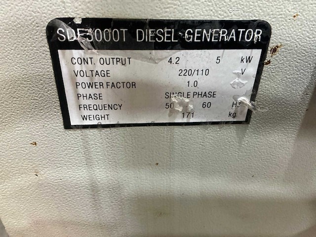 Nixon sde 5000 t stroomgenerator - afbeelding 6 van  6