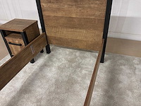Nizoli bedframe met nachtkastje - afbeelding 6 van  11