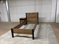 Nizoli bedframe met nachtkastje - afbeelding 3 van  11