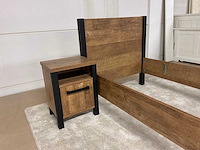 Nizoli bedframe met nachtkastje - afbeelding 4 van  11