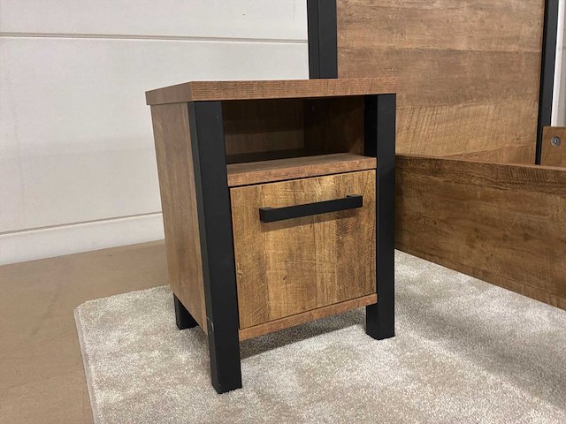 Nizoli bedframe met nachtkastje - afbeelding 5 van  11