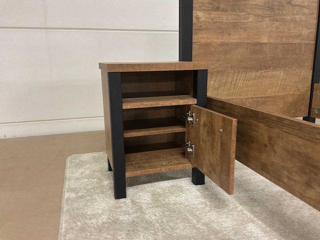 Nizoli bedframe met nachtkastje - afbeelding 6 van  11