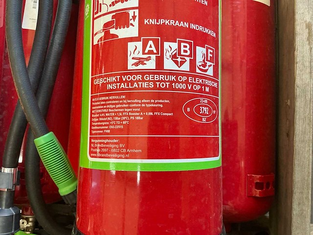 Nl-safe schuim brandblusser (14x) - afbeelding 4 van  5
