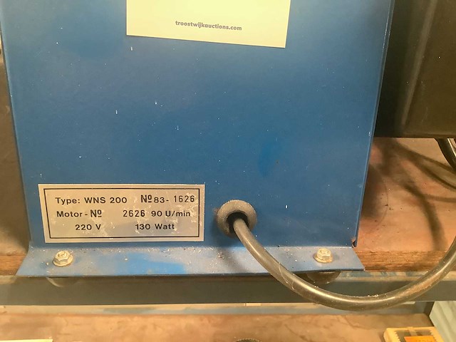 Nn - wns 200 - messlijpmachine - afbeelding 3 van  3