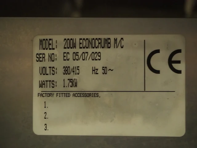Nn breading machine - afbeelding 5 van  13