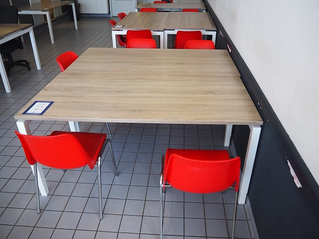 Nn canteen tables with chairs - afbeelding 3 van  8