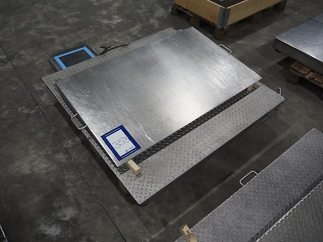 Nn floor weighing scale, - afbeelding 1 van  7