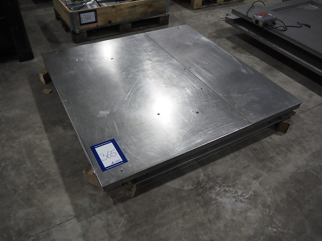 Nn floor weighing scale, - afbeelding 1 van  4