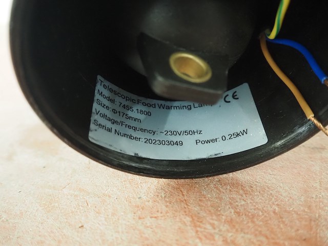 Nn food warming lamp - afbeelding 7 van  7