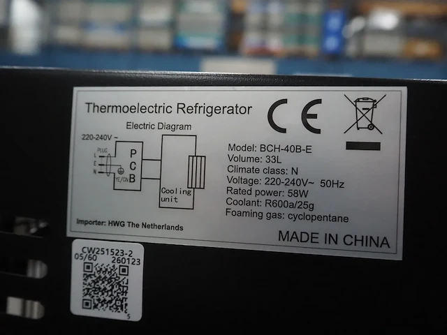 Nn minibar refrigerator - afbeelding 5 van  5
