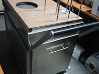 Nn mobile s/s plate dispenser trolley - afbeelding 2 van  4