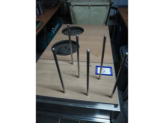 Nn mobile s/s plate dispenser trolley - afbeelding 4 van  4