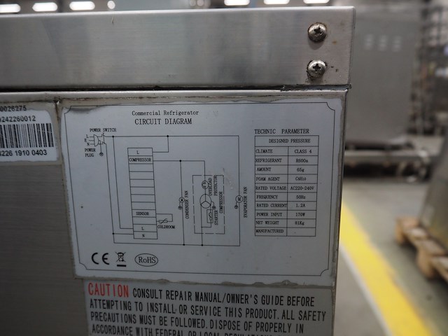 Nn refrigerated cabinet - afbeelding 9 van  10