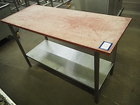 Nn table with plastic top - afbeelding 1 van  5