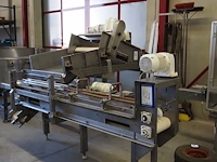 Nn vibrating gutter with sorting belt