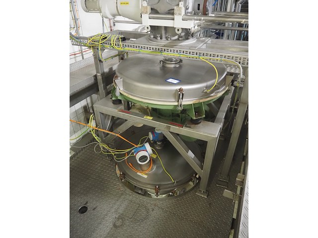 Nn vibrating sieve with buffer vessel - afbeelding 1 van  11