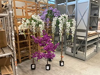 Nn wisteria kunstplanten (4x) - afbeelding 1 van  9
