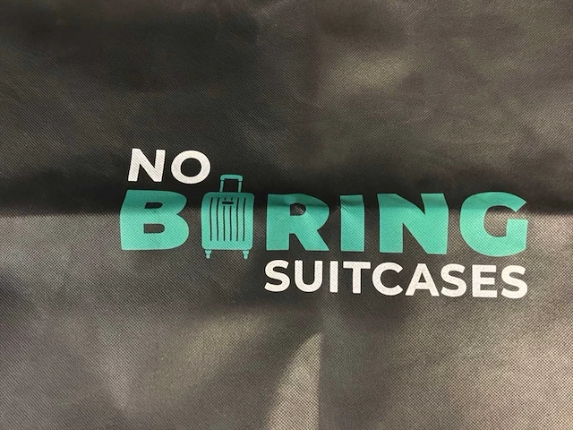 No boring suitcases partij kofferhoezen - afbeelding 2 van  3