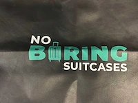 No boring suitcases partij kofferhoezen - afbeelding 2 van  3