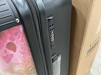 No boring suitcases roze kitten l 72l trolley reiskoffer - afbeelding 2 van  2