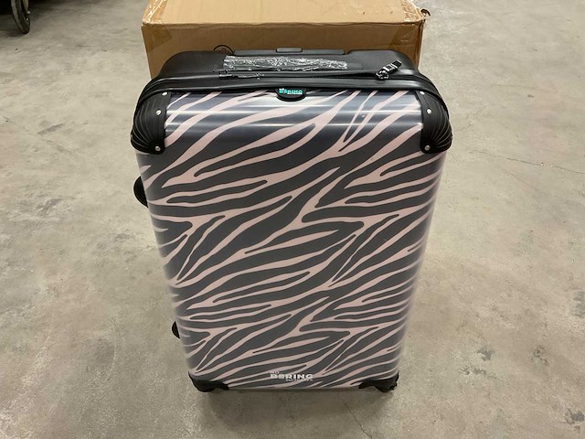 No boring suitcases zebra l 72l trolley reiskoffer - afbeelding 1 van  2