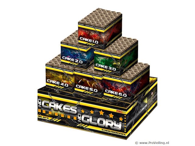 No cakes no glory 6 dikke 30 shots - afbeelding 1 van  1