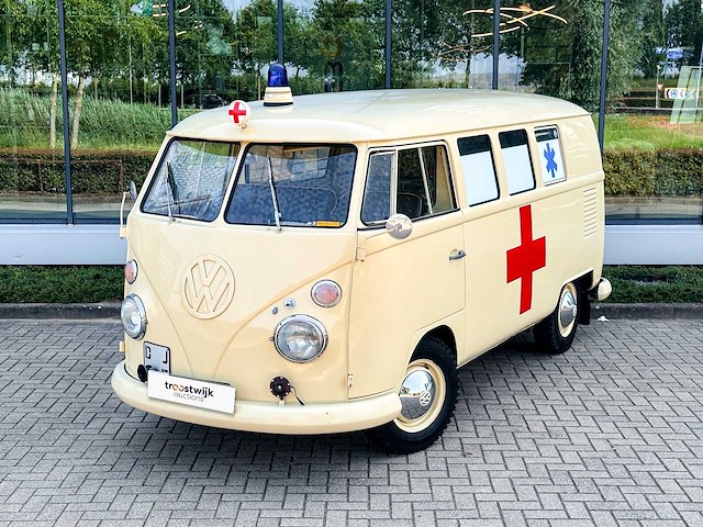 No reserve: volkswagen t1 ambulance transporter 1500-27 1965, be-02-41 - afbeelding 23 van  76