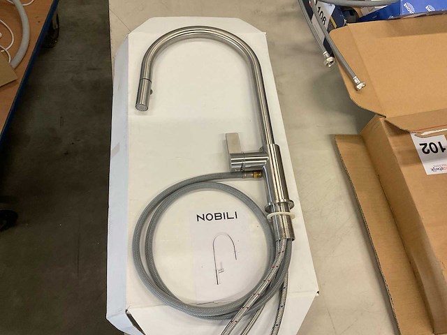 Nobili flag keukenmengkraan met uittrekbare kop - afbeelding 1 van  4