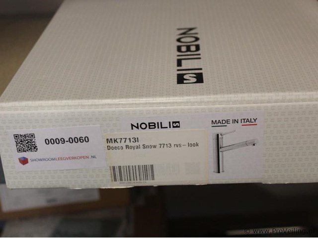 Nobili keukenkraan royal snow mk7713i - afbeelding 3 van  3