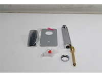 Nobili mengkraan voor wandmontage met uitloop 200 mm verchroomd - afbeelding 2 van  3