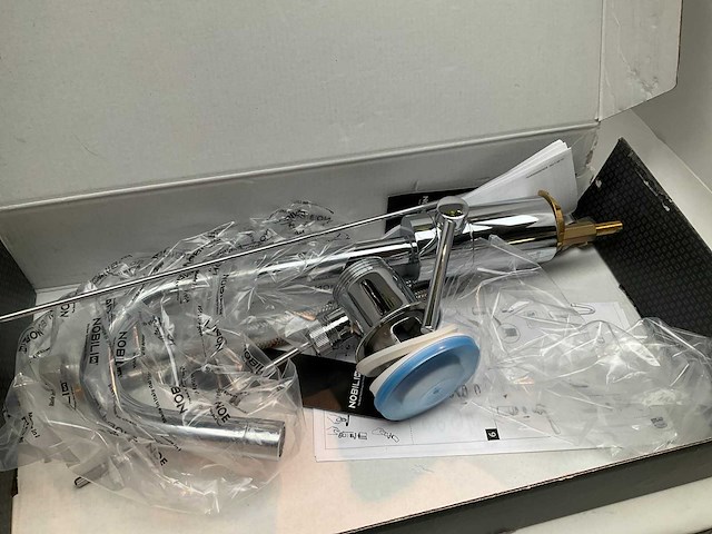 Nobili plus wastafelmengkraan met waste - afbeelding 3 van  6