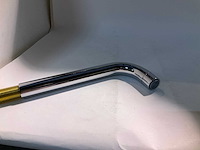 Nobili wanduitloop chroom 22cm - afbeelding 2 van  5