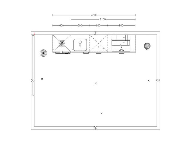 Nobilia - laser alpin wit - keukenopstelling - afbeelding 3 van  12