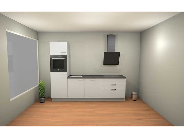Nobilia - laser alpin wit - keukenopstelling - afbeelding 16 van  21