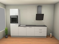 Nobilia - laser alpin wit - keukenopstelling