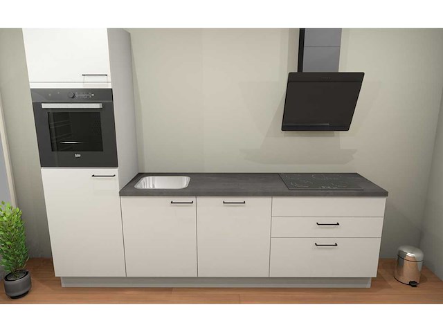 Nobilia - laser alpin wit - keukenopstelling - afbeelding 15 van  21
