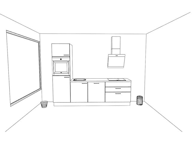 Nobilia - laser alpin wit - keukenopstelling - afbeelding 5 van  14