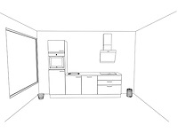 Nobilia - laser alpin wit - keukenopstelling - afbeelding 6 van  21