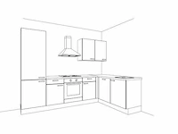 Nobilia - senso lak,leigrijs premium mat - kitchen arrangement - afbeelding 3 van  21
