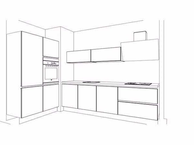 Nobilia - stoneart decor leisteen grijs - keukenopstelling - afbeelding 10 van  19