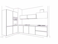 Nobilia - stoneart decor leisteen grijs - keukenopstelling - afbeelding 10 van  19